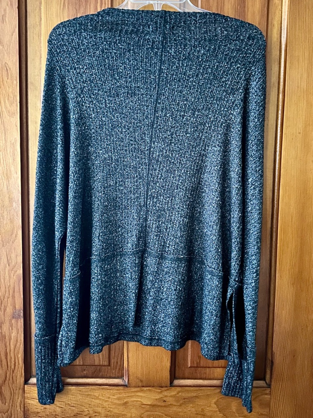 Maurices Black Ribbed Knit Pullover Sweater - Picture 2 of 7
